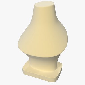 3d jewellery display bust model
