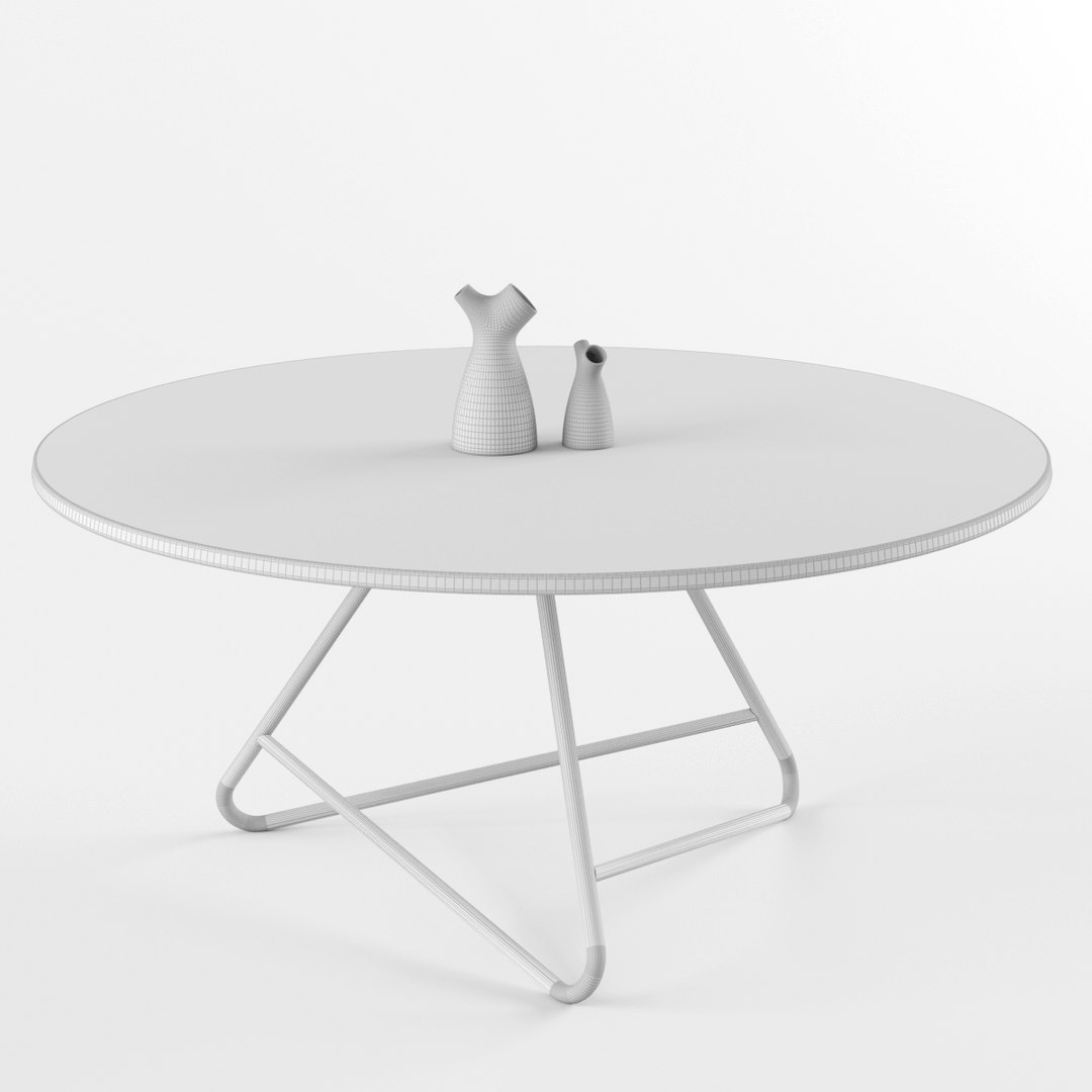 Tribeca Table Softline Model - TurboSquid 1210785