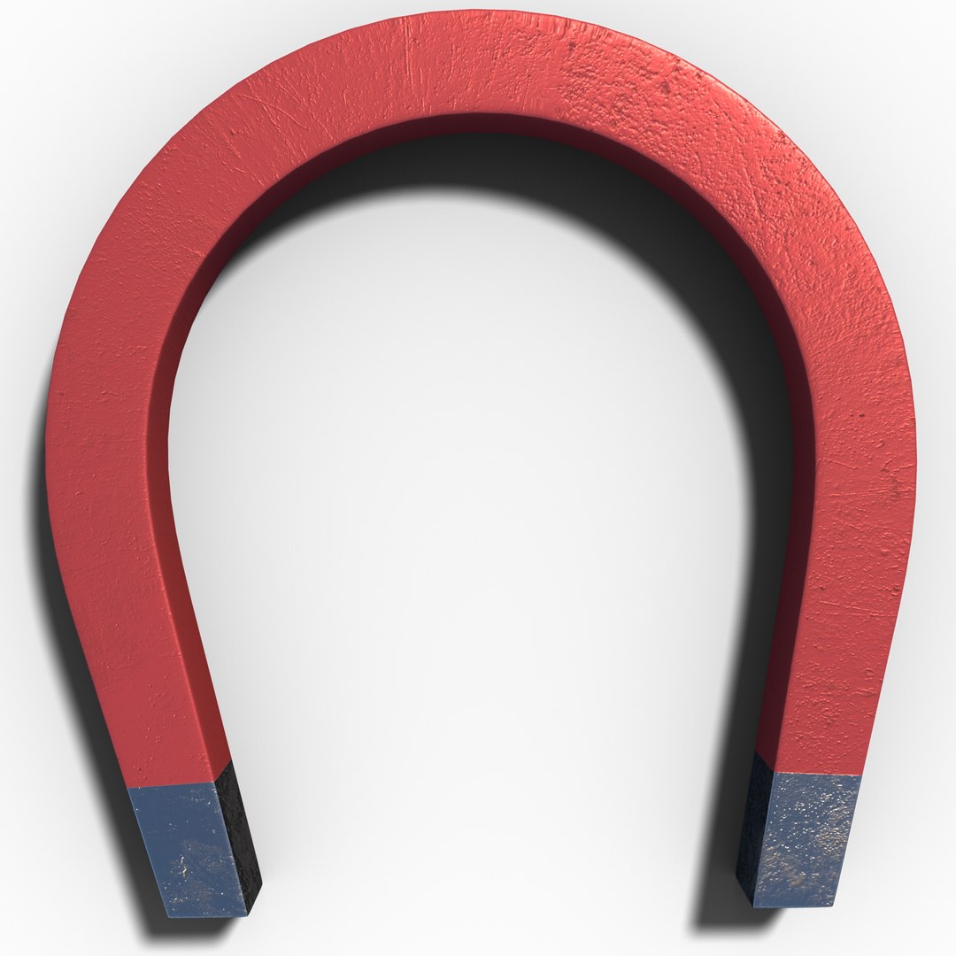 3D Horsehoe Magnet Model - TurboSquid 2088839