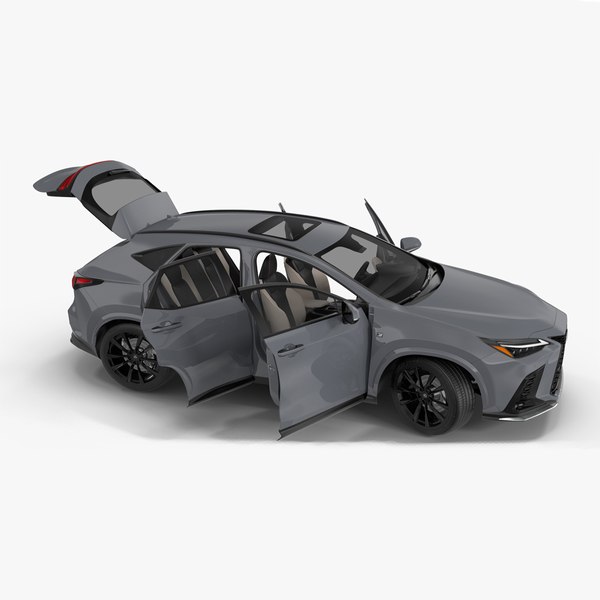 Cinema 4D용으로 제작된 새로운 2024 Lexus NX 하이브리드 그레이 심플 인테리어 3D 모델 TurboSquid 2180188