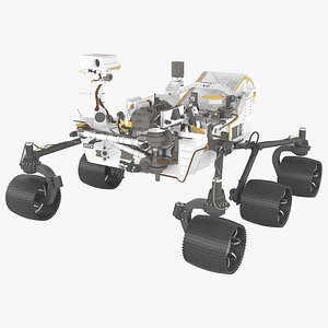 Perseverance rover 3D model