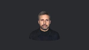 3D Steve Carell- Realistic bust head ready 3d Model