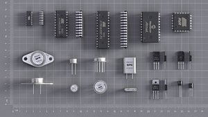 3D electrical component model