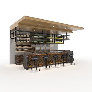 Bar 01 3D model
