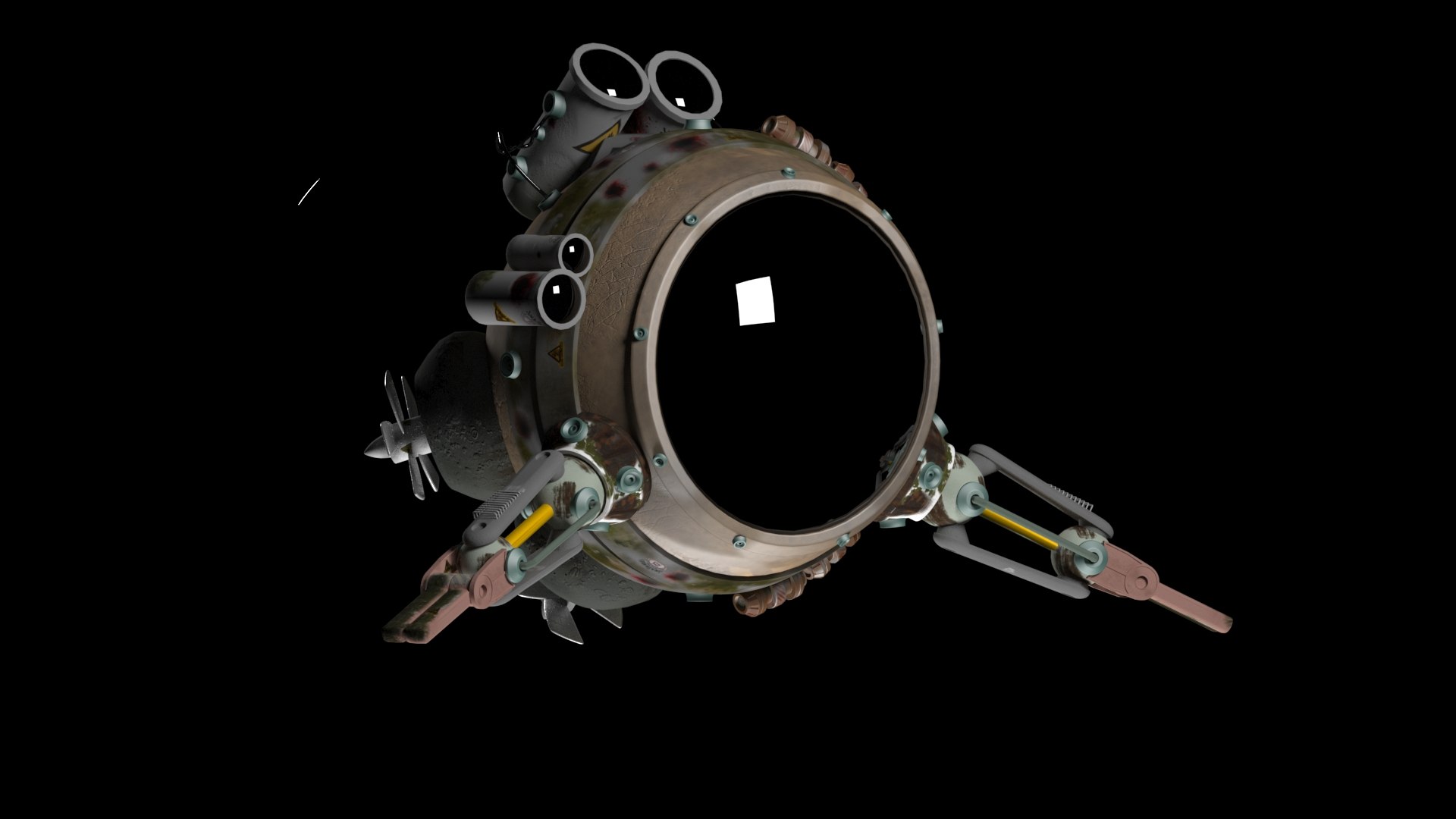 Submarine Nautilus 3D Model - TurboSquid 1235643