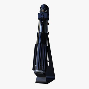 Darth Vader Empire Strikes Back Lightsaber 3D model