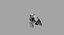Cane robot animato