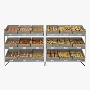 Bakery Display 3D model