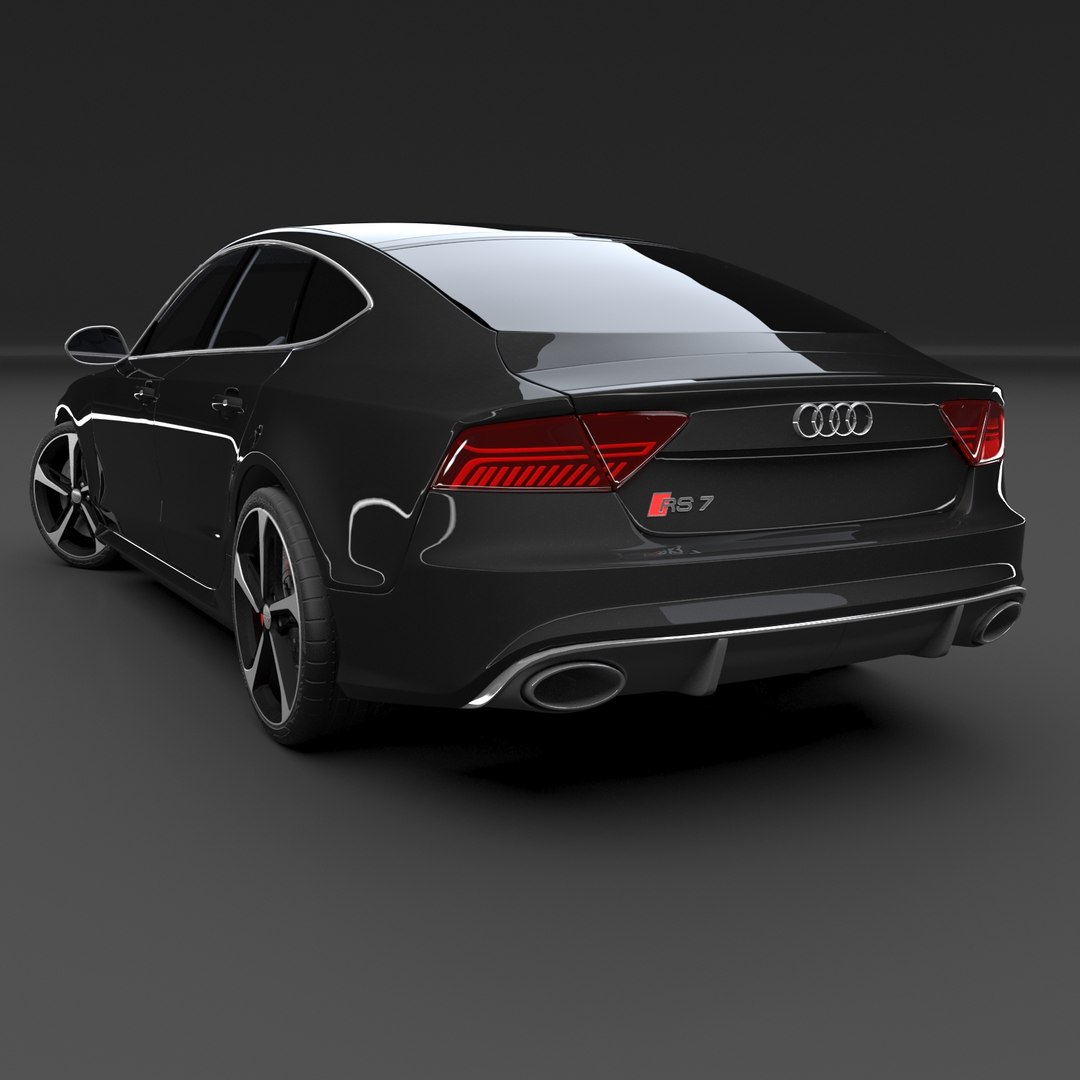 3d Model Audi Rs7