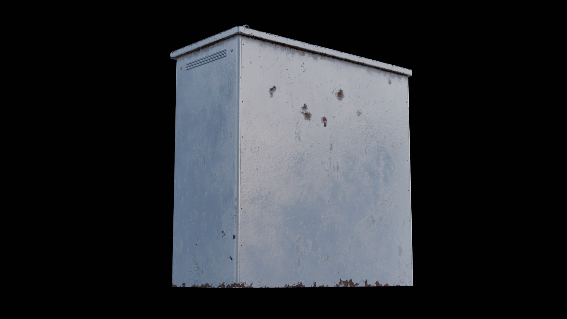3D Model Electric Box Low-poly - TurboSquid 2337793