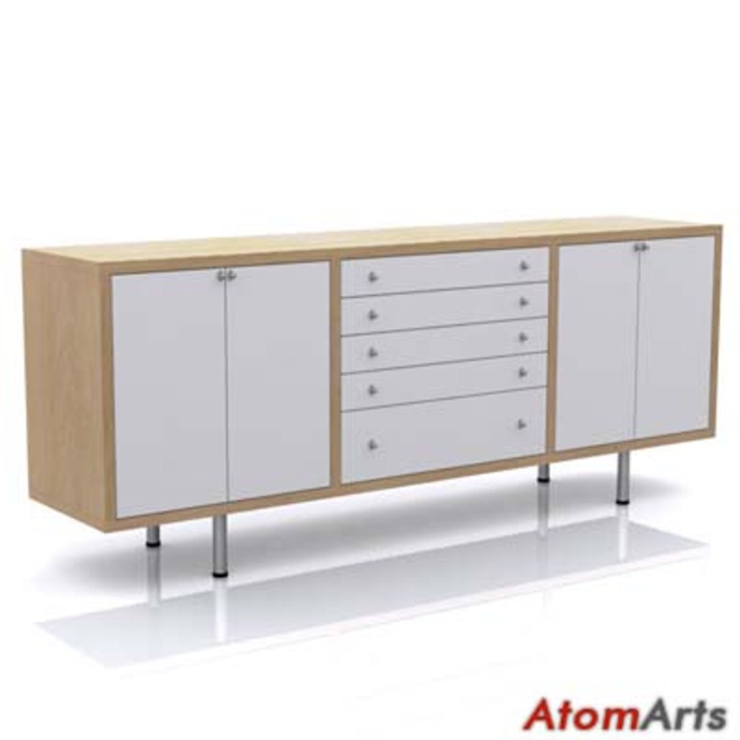 Ikea Magiker Furniture Cabinets 3d Model