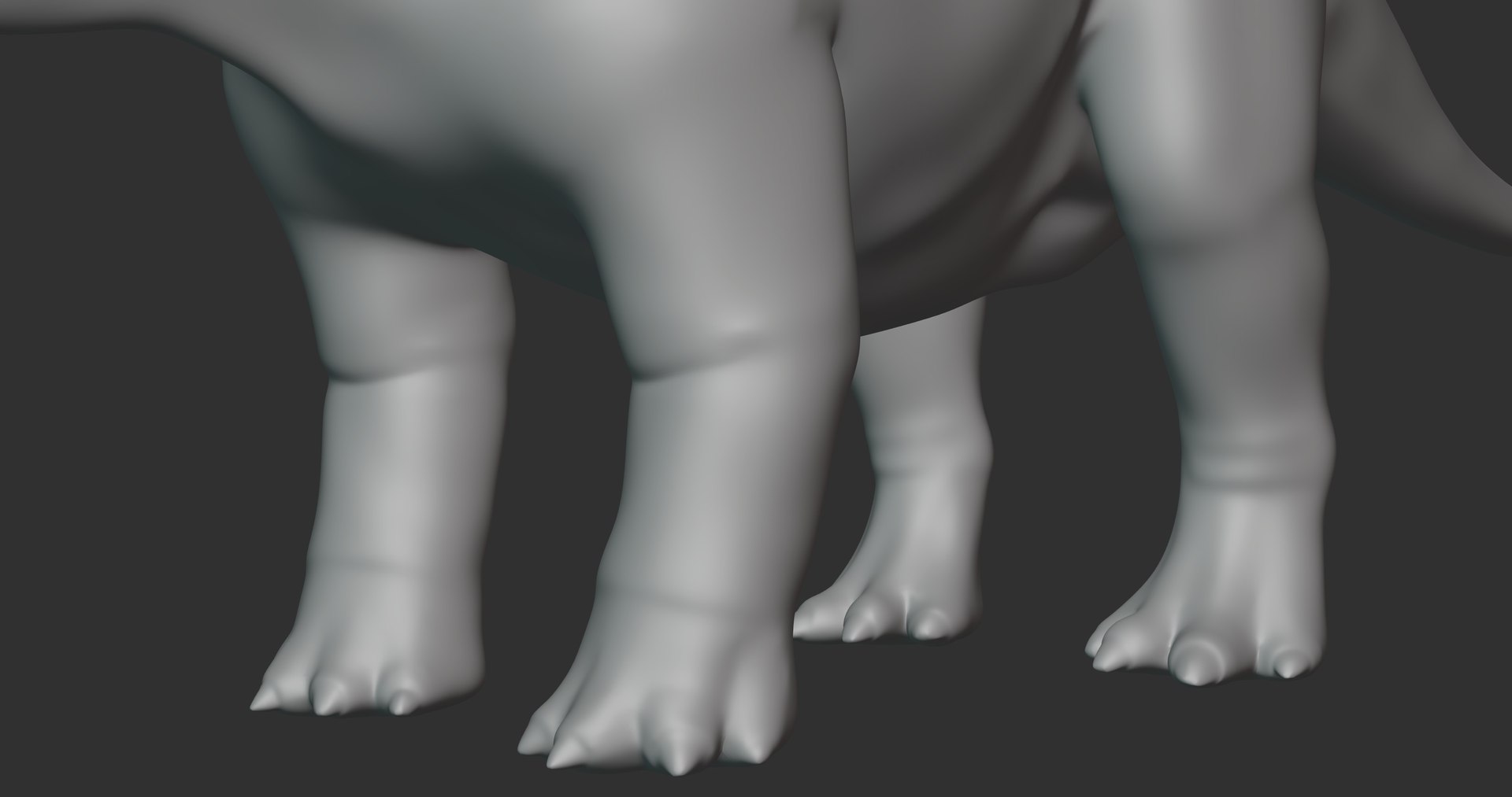 Diabloceratops Basemesh Low Poly model - TurboSquid 1993657