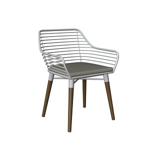 Designform Emerson Chair - Commercial Outdoor Arm Chair