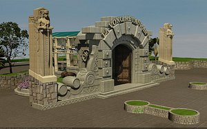 La Vong tunnel gate