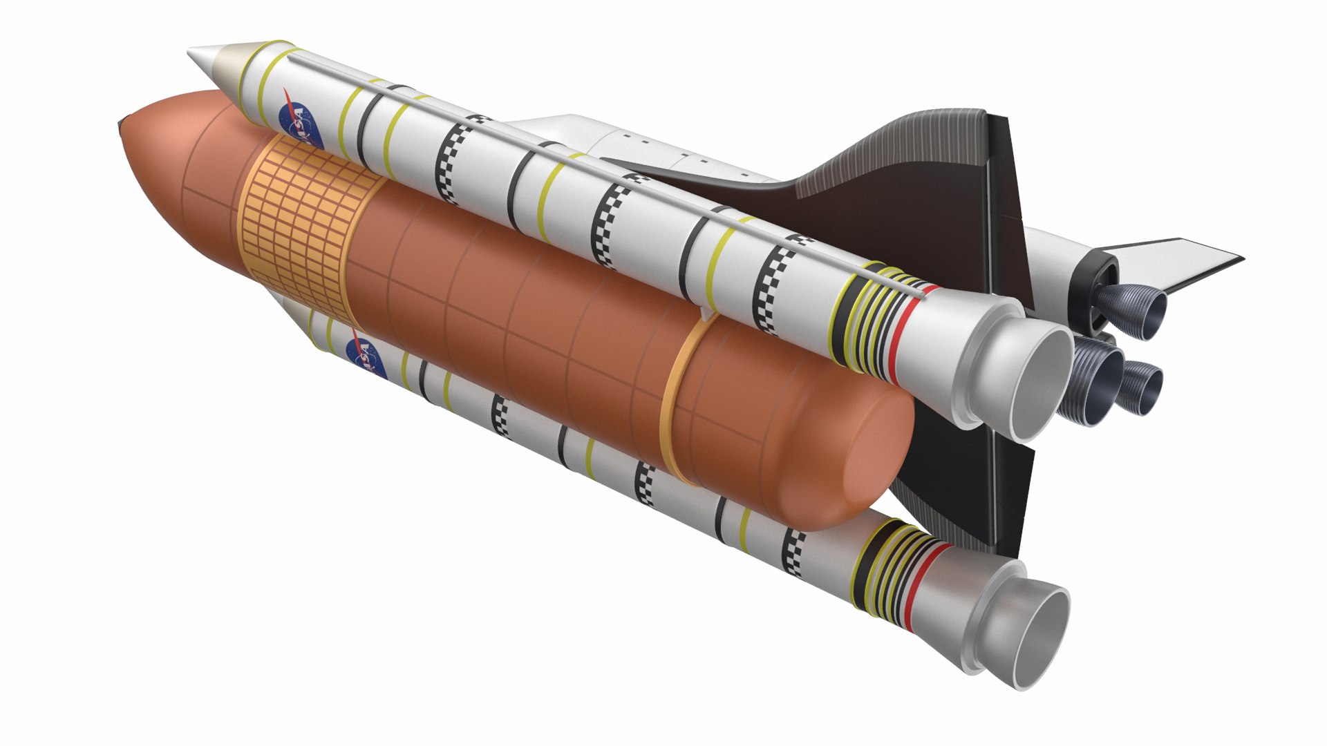 Space Shuttle 3D https://p.turbosquid.com/ts-thumb/NQ/562ZD7/9p/spaceshuttle4/jpg/1722444565/1920x1080/fit_q87/4198fe4334c815562fb925f26fddedca0c5761d2/spaceshuttle4.jpg