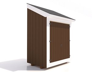 3d model shed frames doors