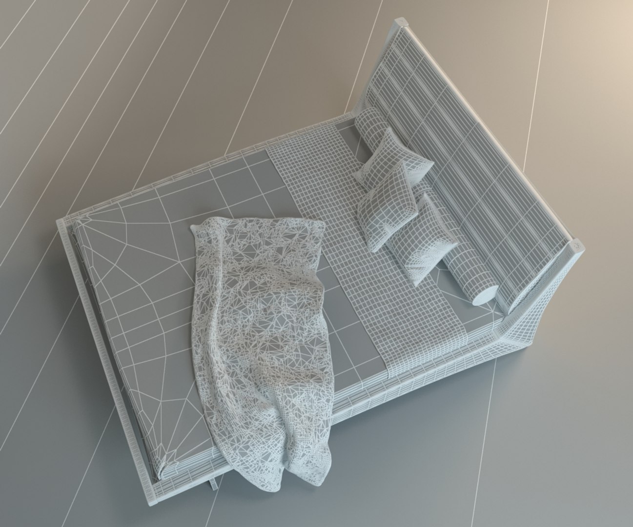 3d Bed Model