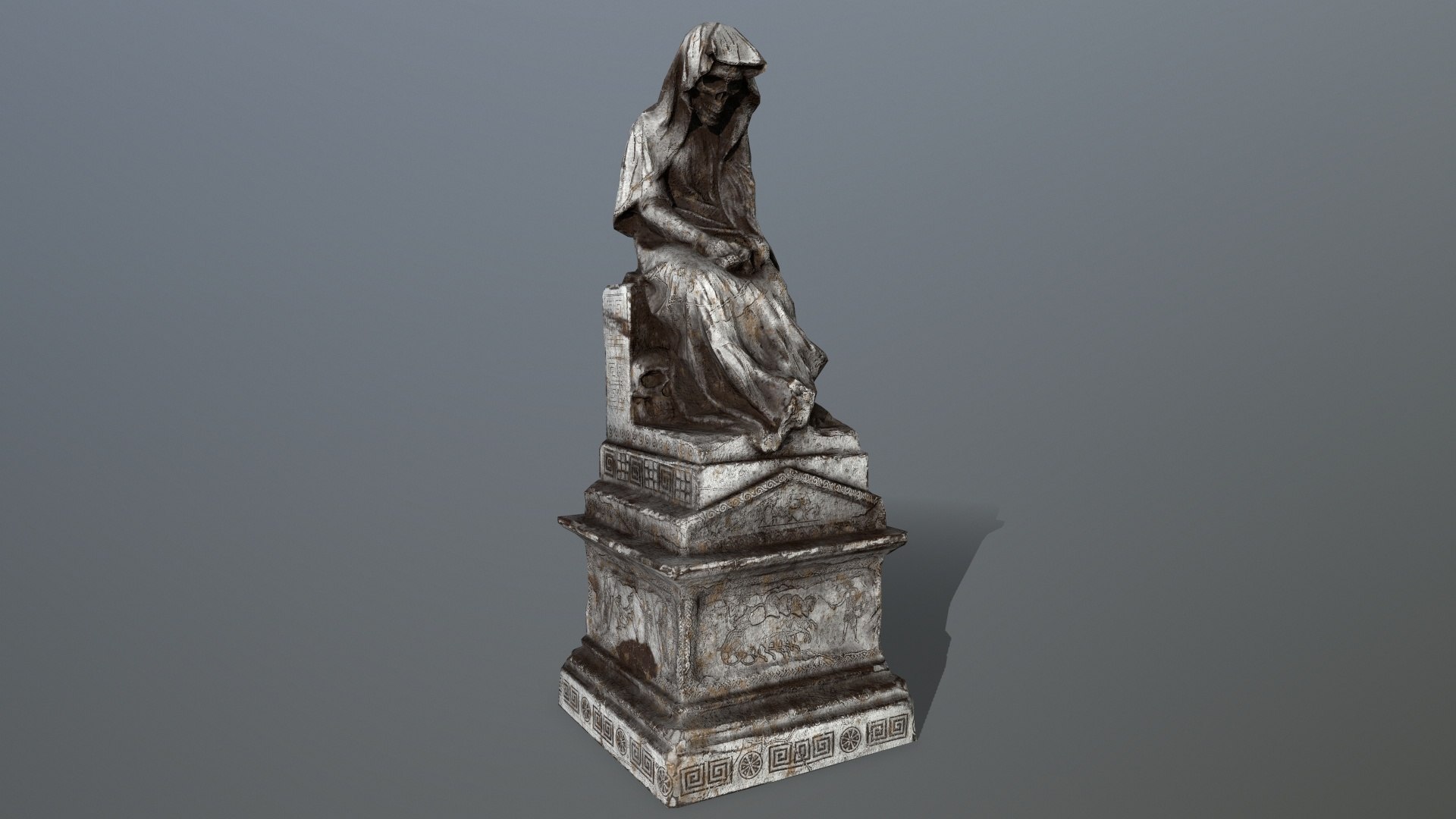 3D Statue Model - TurboSquid 1539374
