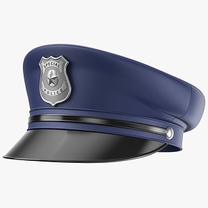 Police Officer Hat 01