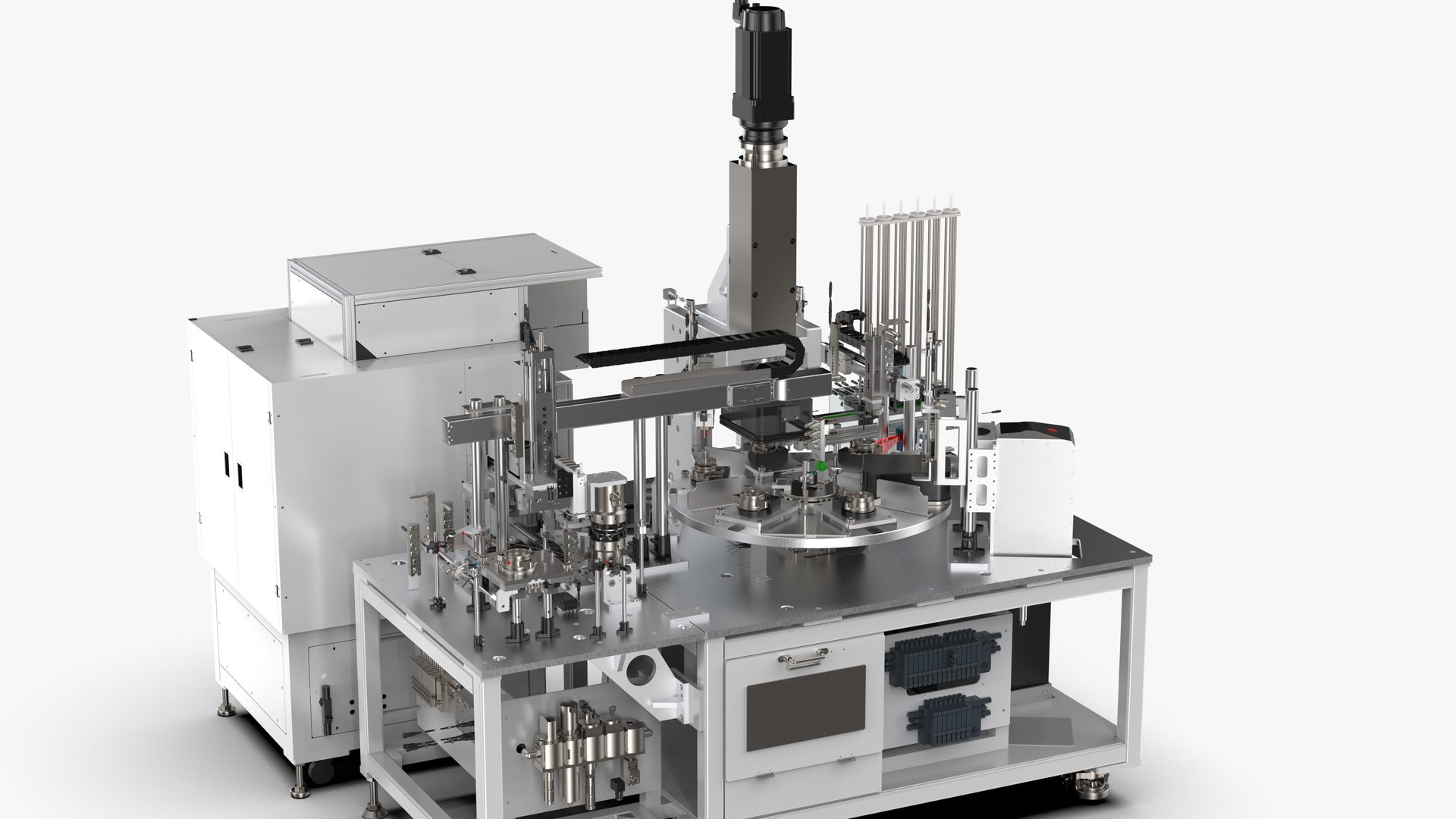 Automatic Pump Cover Assembly Machine 3D Model - TurboSquid 2378949