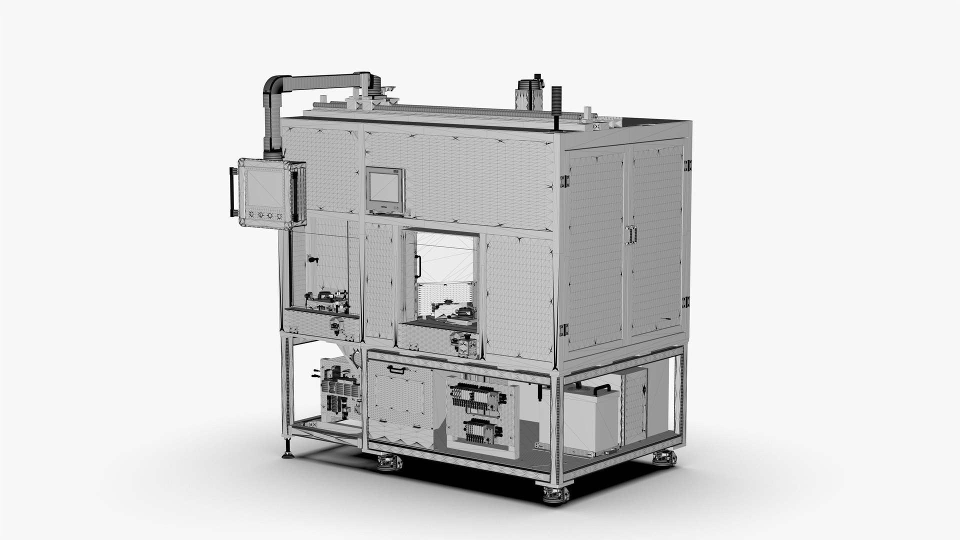 Automatic Pump Cover Assembly Machine 3D Model - TurboSquid 2378949