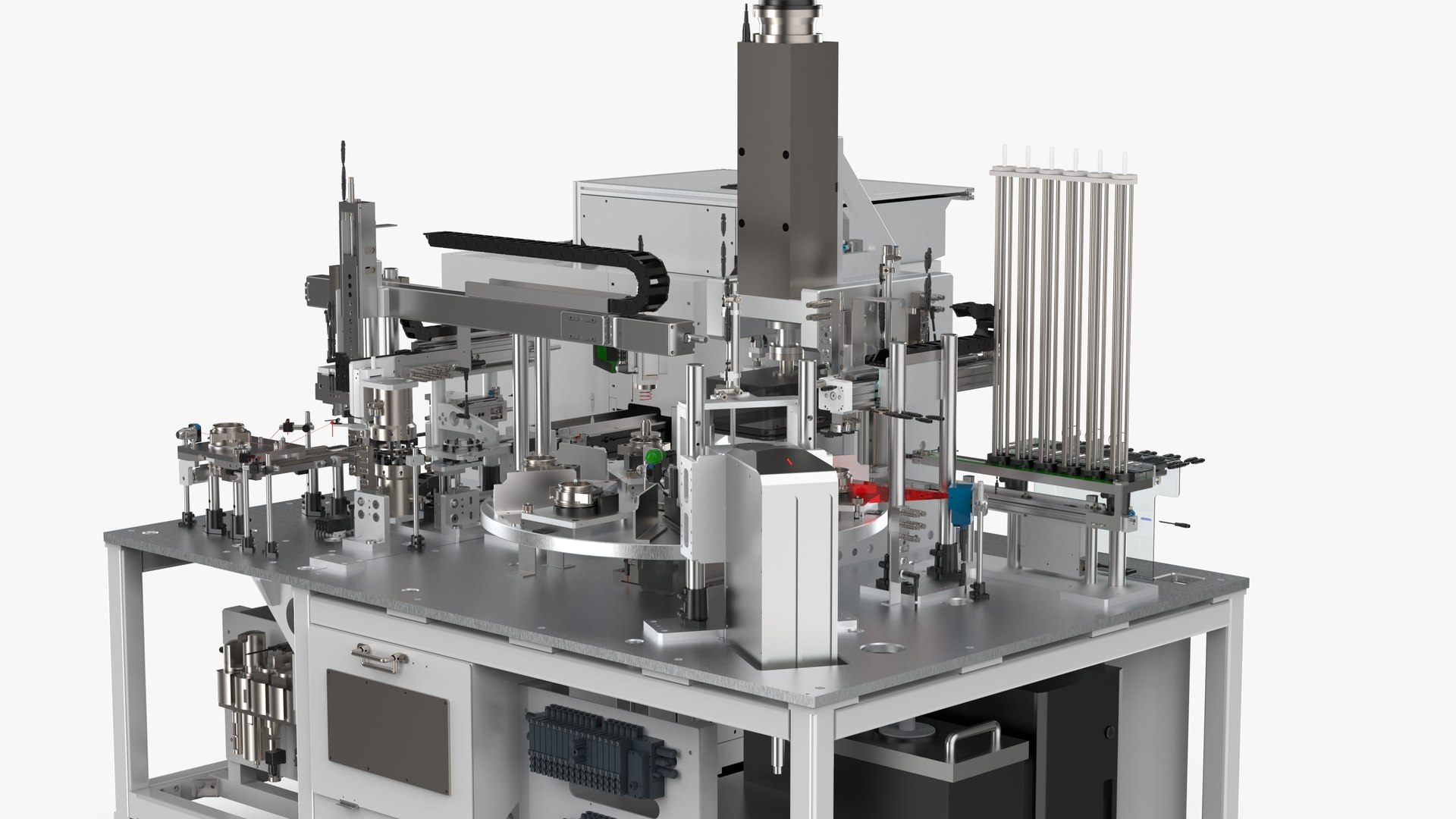 Automatic Pump Cover Assembly Machine 3D Model - TurboSquid 2378949