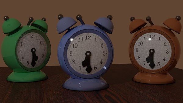 踊る目覚まし時計3Dモデル - TurboSquid 1832755