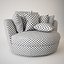 Armchair Snuggle Leather