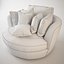 Armchair Snuggle Leather