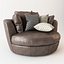 Armchair Snuggle Leather