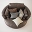 Armchair Snuggle Leather