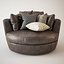 Armchair Snuggle Leather