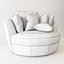 Armchair Snuggle Leather