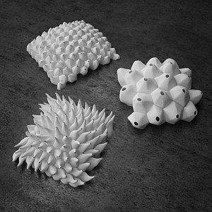 3ds sculptures sea decor