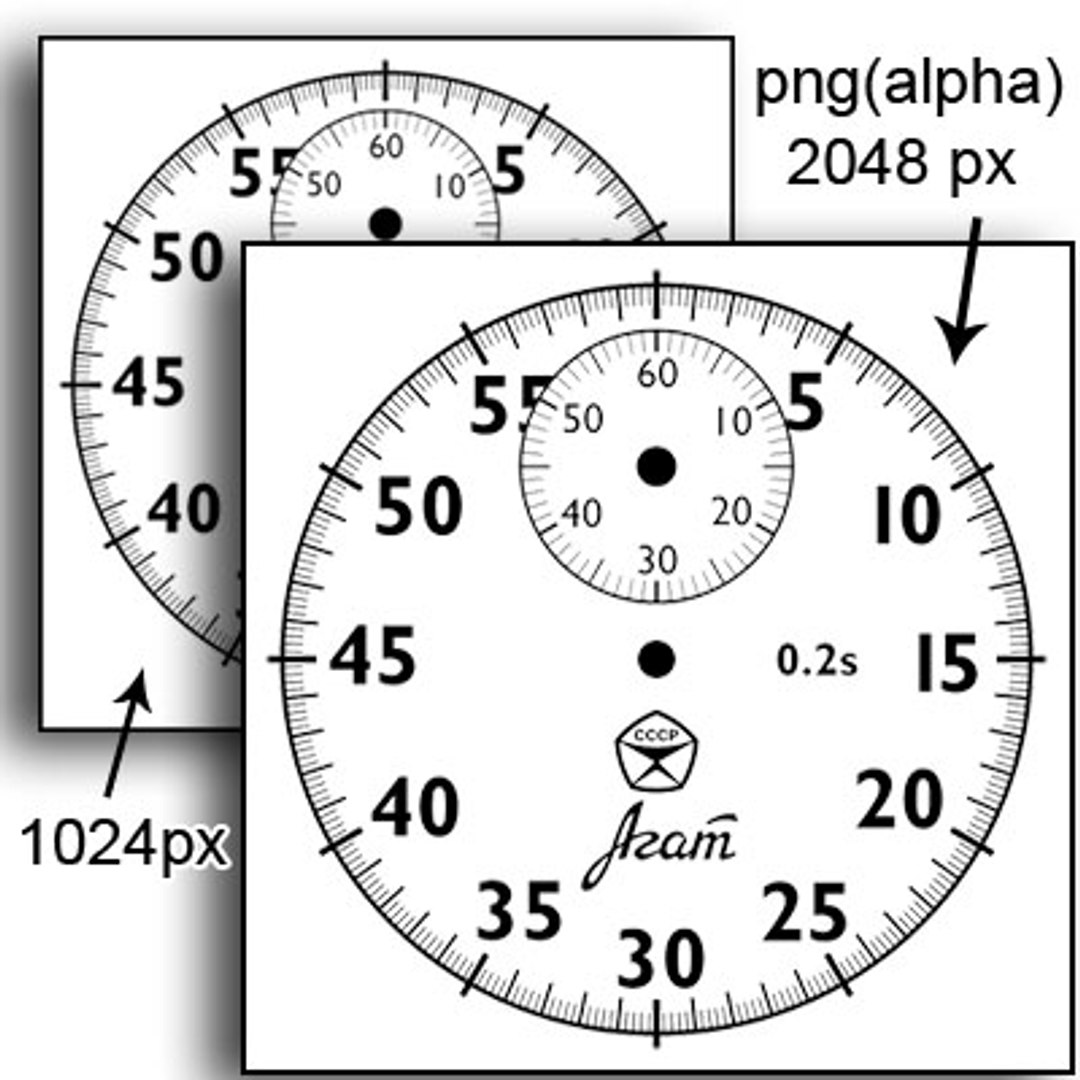 3d stop watch stopwatch