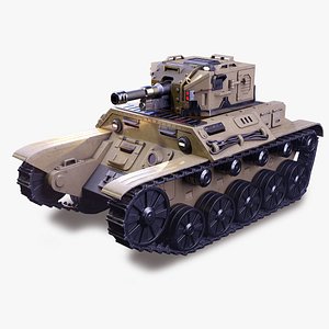 3D Sci-Fi Tank 1