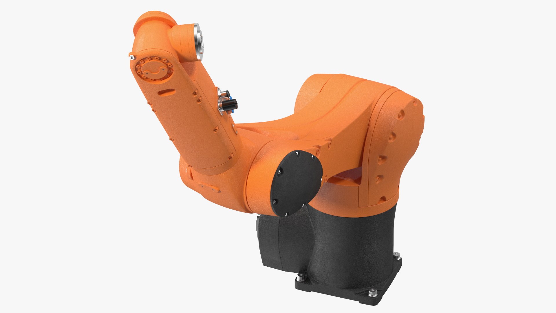 Industrial Robot Arm Rigged for Maya 3D model preview