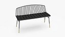 Siena Steel Bench