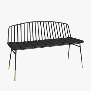Siena Steel Bench model