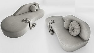 3D Guest Sofa by La Cividina