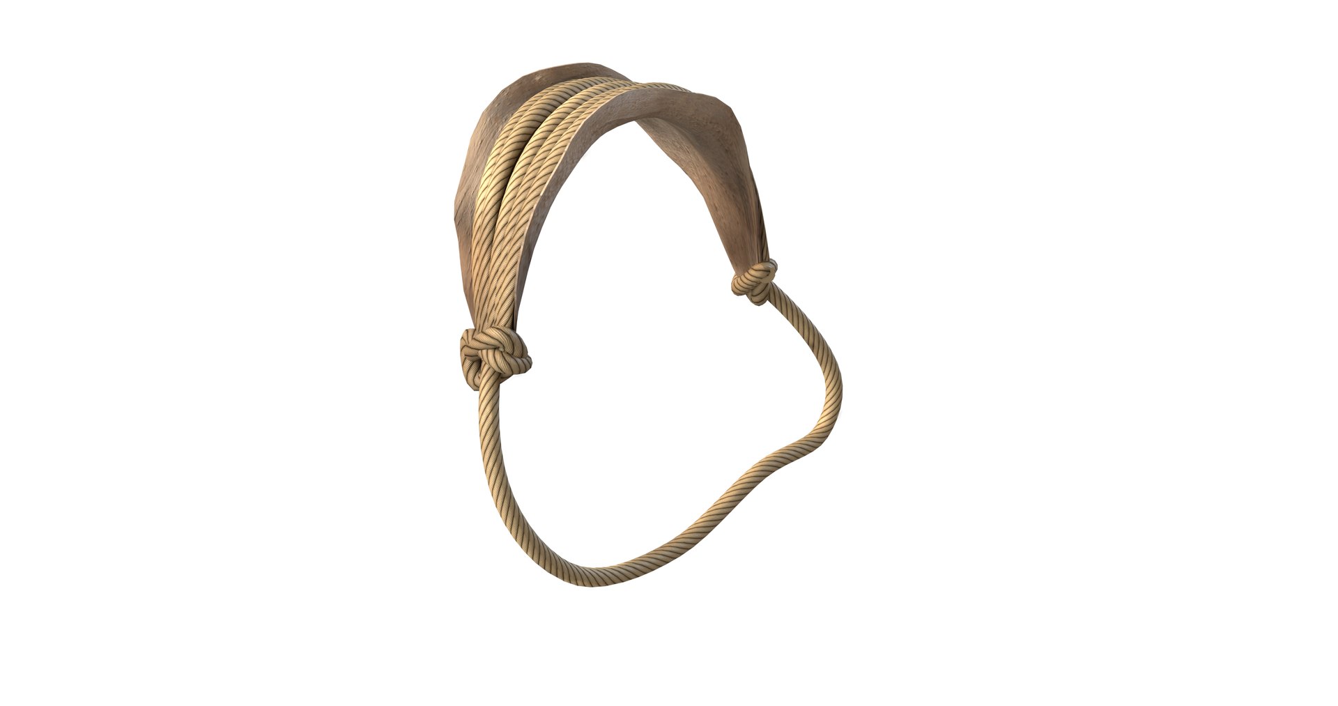 3D Model Ancient Picking Rope - TurboSquid 2211710