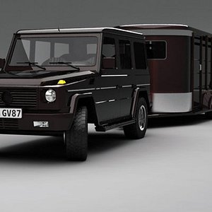 G-Klass & Horse Trailer
