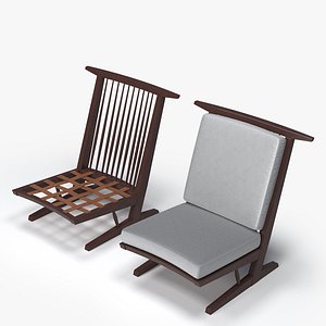 CONOID LOUNGE CHAIR 3D model