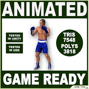 human athletic 3d fbx