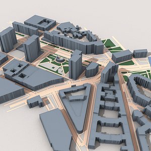 City 8 3D model