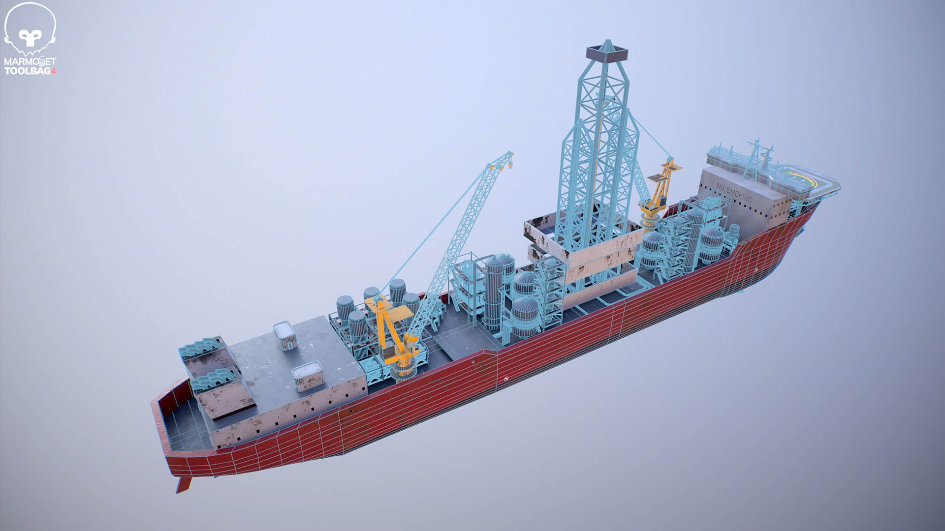 Modern Generic Drill Ship RUSTED model https://p.turbosquid.com/ts-thumb/NQ/hlMz2H/3N/drillship_rust_wire__002/png/1723142734/1920x1080/fit_q87/594edb7d7927332e5849b1c6b3105cb480989f53/drillship_rust_wire__002.jpg