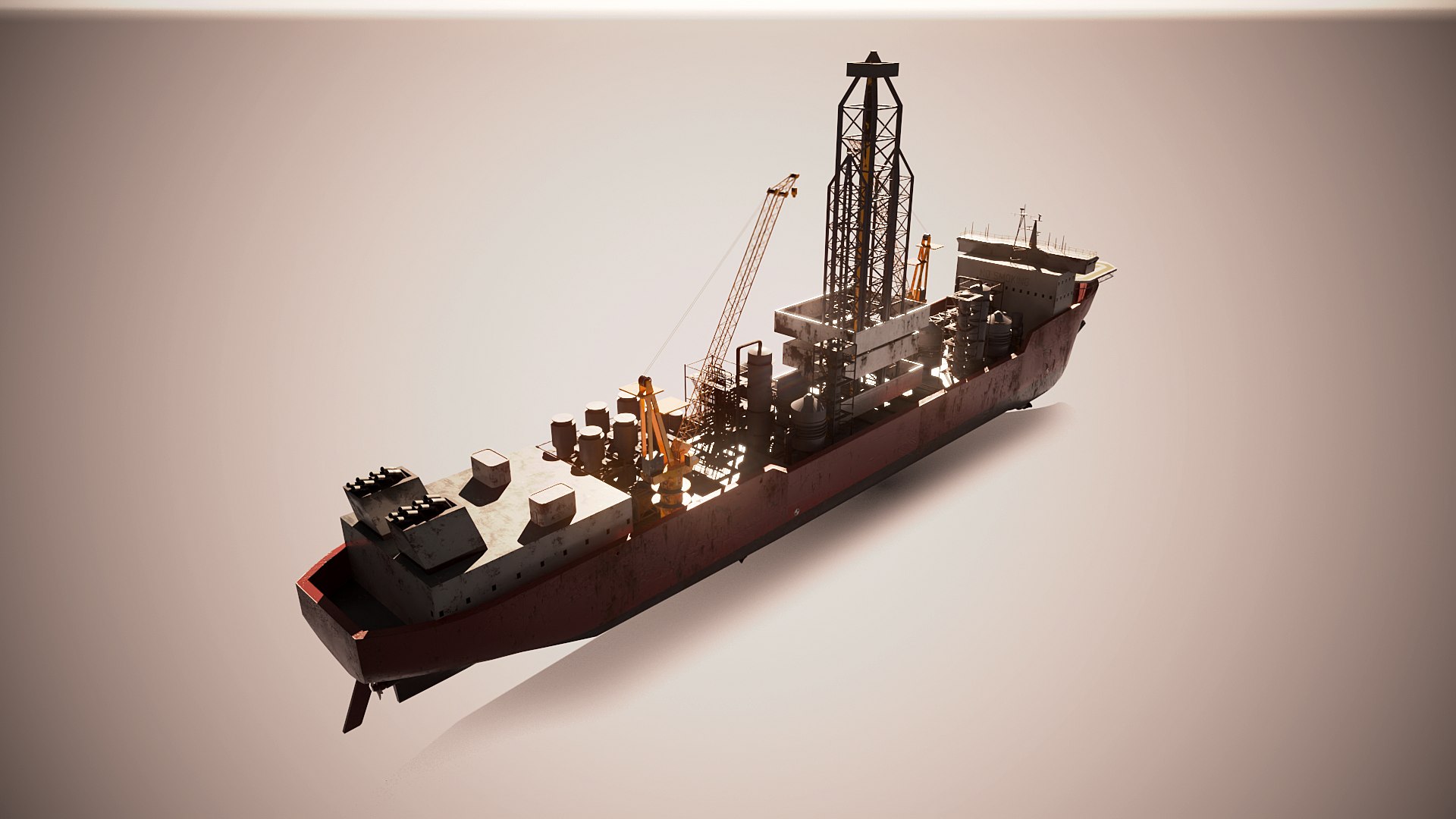 Modern Generic Drill Ship RUSTED model https://p.turbosquid.com/ts-thumb/NQ/hlMz2H/QX/drillship_rust_0003/png/1723142595/1920x1080/fit_q87/5da4194fc81d00daaf60dcea4273c64e5a0ea7b3/drillship_rust_0003.jpg