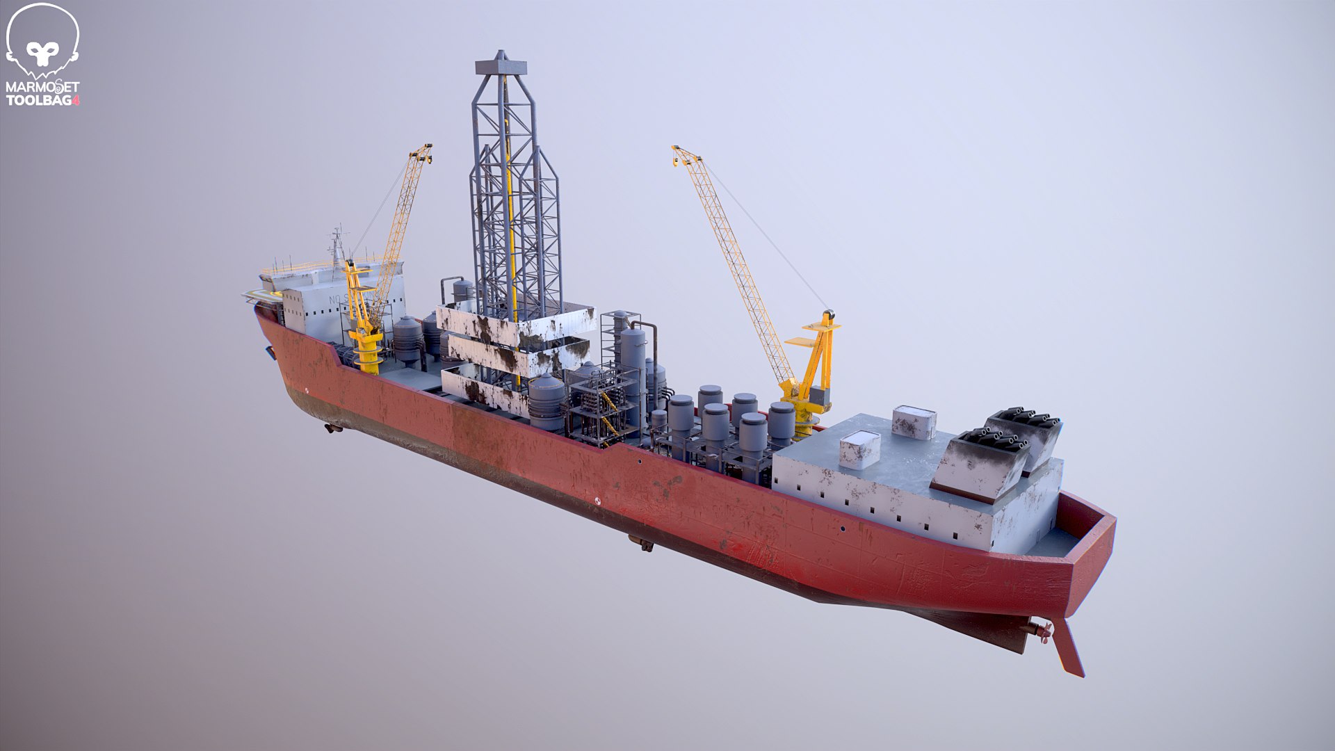 Modern Generic Drill Ship RUSTED model https://p.turbosquid.com/ts-thumb/NQ/hlMz2H/eo/drillship_rust_toolbag__001/png/1723142826/1920x1080/fit_q87/8825db623c77073c18d517f8c5a01e42cf6dfd66/drillship_rust_toolbag__001.jpg