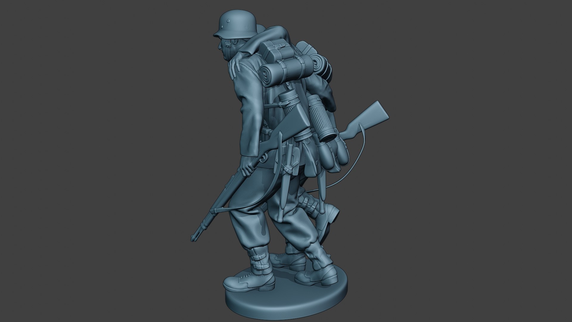 3D German Soldiers Ww2 Help - TurboSquid 1687738