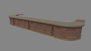Vintage Bar Counter